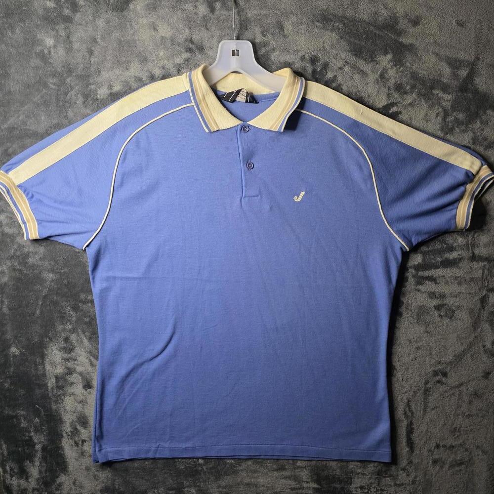 JANTZEN Vtg Polo Shirt XL Made in USA Casual Dad Sport Golf Short Sleeve